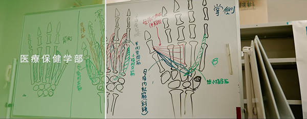 学部紹介ムービー【医療保健学部篇】